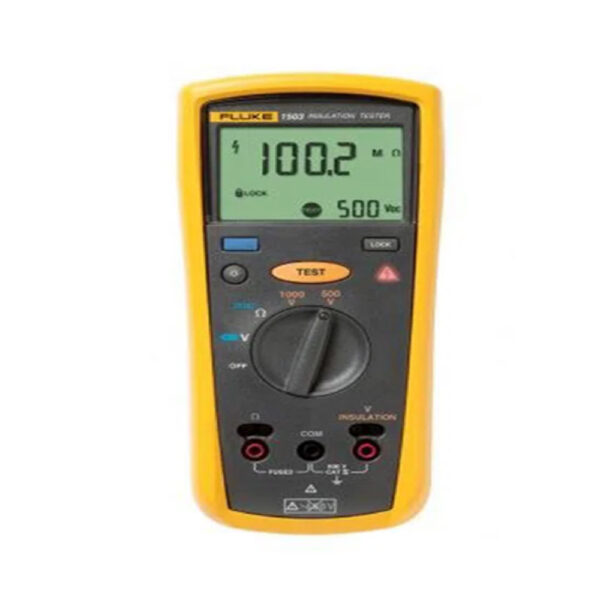 MEGOHMETRO DIGITAL, 1KV/2G (2 RANGOS), 20K, 600V AC/DC, IP40 COD: FLUKE- 1503