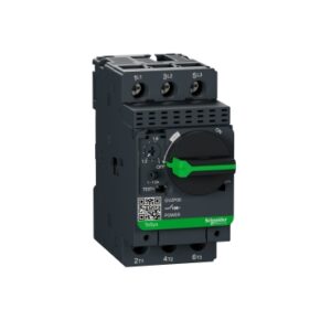 GV2P06  Guardamotor Termomagnético TeSys GV2 AC-3 1-1.6A 100KA 3P3D Manija Rotativa