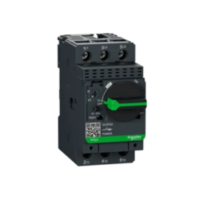 GV2P22  Guardamotor Termomagnético TeSys GV2 AC-3 20-25A 100KA 3P3D Manija Rotativa