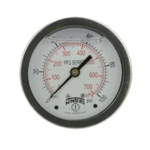 MANOMETRO CON GLICERINA 0/400 psi / 0/28 bar WINTERS – PFQ745R1R11