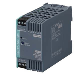 FUENTE DE ALIMENTACIÓN ESTABILIZADA SITOP PSU100C 24 V/2,5 A Entrada: 120-230 V CA (110-300 V CC) Salida: 24 V CC/2,5 A – 6EP1332-5BA00