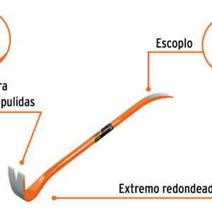 Barreta de uña de 7/8″ x 75 cm