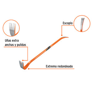 Barreta de uña de 7/8″ x 90 cm