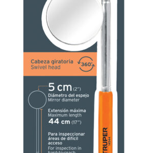 Espejo circular telescópico de inspección 5 cm