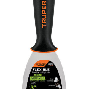 Espátula flexible 3″ acero inoxidable Comfort Grip
