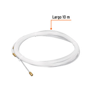 Guía de nylon de 10 m para cable