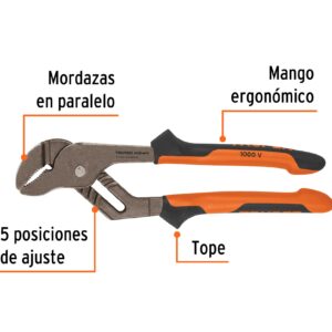 Alicate pico loro de extensión 10″ mango Comfort Grip