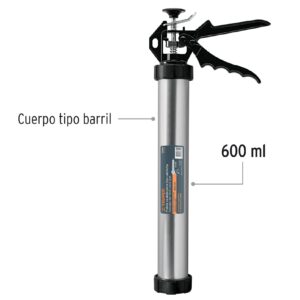 Pistola calafateadora para salchicha de 600 ml
