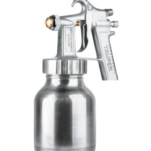 Pistola p/pintar baja presión, 1.5 mm, pulida, entrada superior