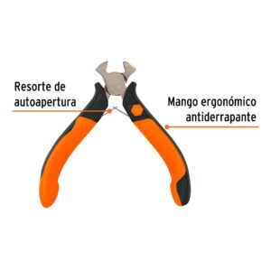 Mini alicate tipo tenaza 4″ mango Comfort Grip