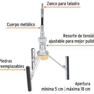 Rectificadora (pulidora) para cilindro de motor RECI-3