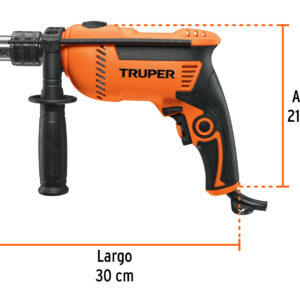 Taladro percutor 1/2″, profesional, 220V, 700W