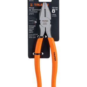 Alicate para electricista 8″ mango de PVC