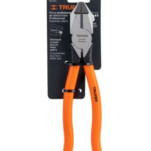 Alicate para electricista 8″ uso rudo mango PVC