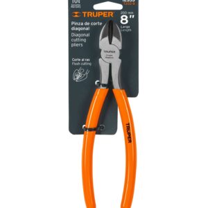 Alicate de corte diagonal 8″ mango de PVC